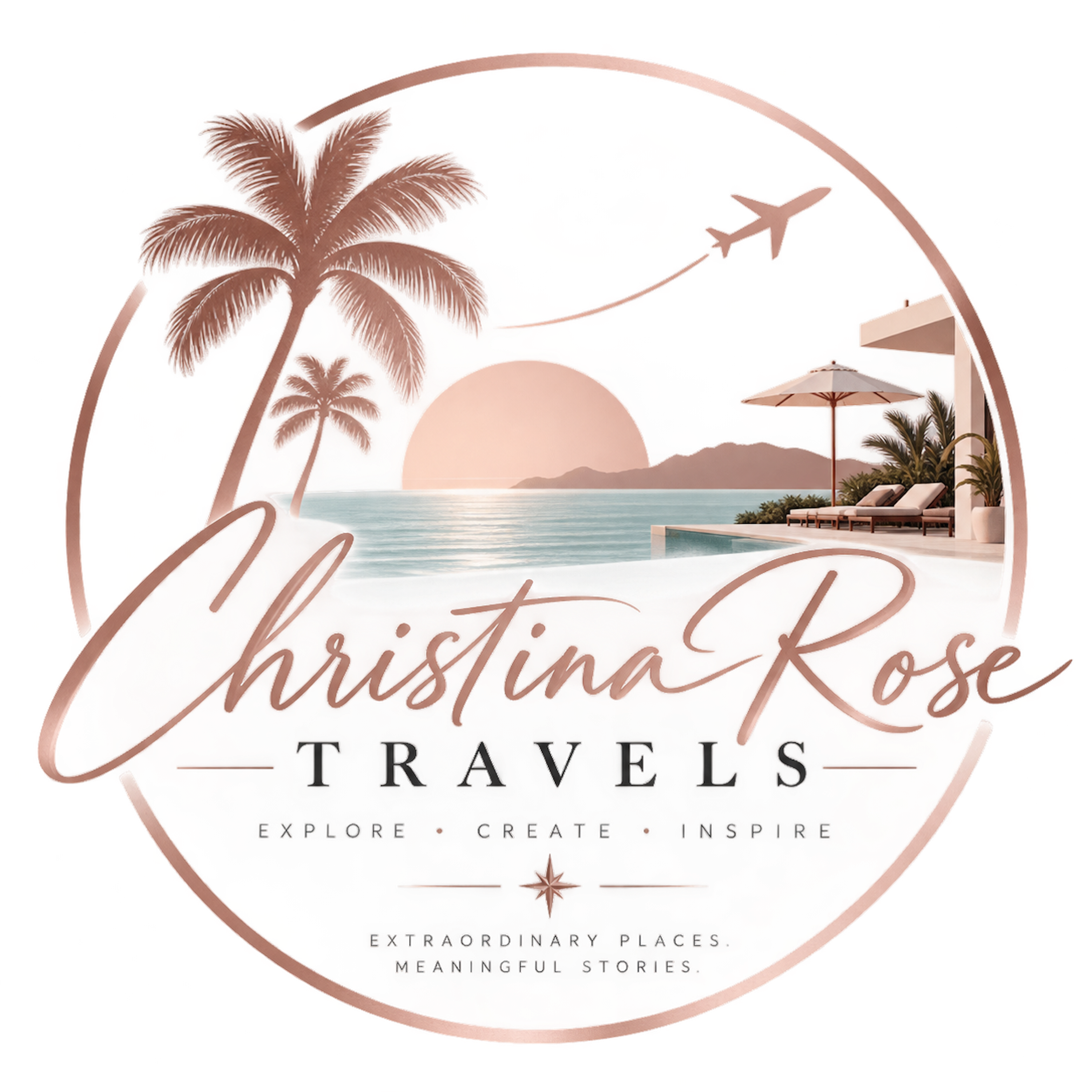 Christina Rose Travels Logo
